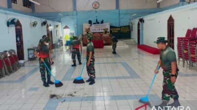 Bakti Sosial Korps Pasukan Gerak Tahu di Bekasi