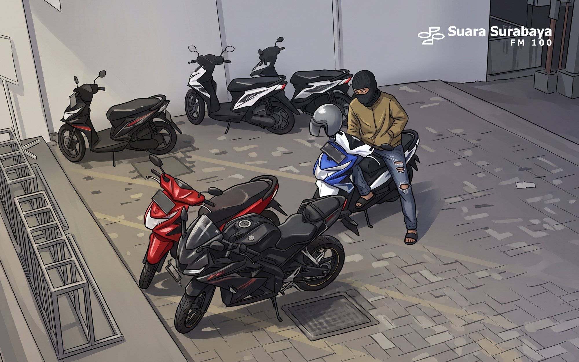 Daftar Motor Hilang yang Dilaporkan di Surabaya