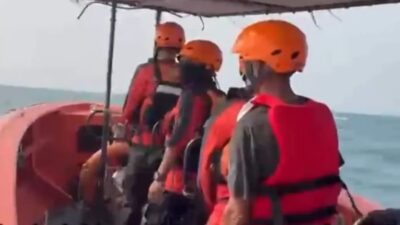 Operasi Pencarian Lima Jurnalis di Selat Sunda
