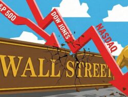 Indeks Wall Street Turun Sementara Emas Naik