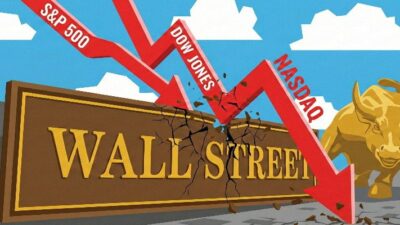 Indeks Wall Street Turun Sementara Emas Naik