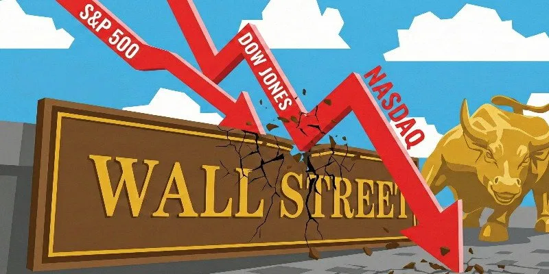 Indeks Wall Street Turun Sementara Emas Naik