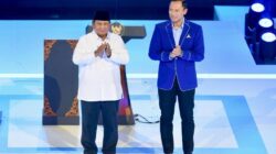 Ucapan Terima Kasih Prabowo di HUT Partai Demokrat