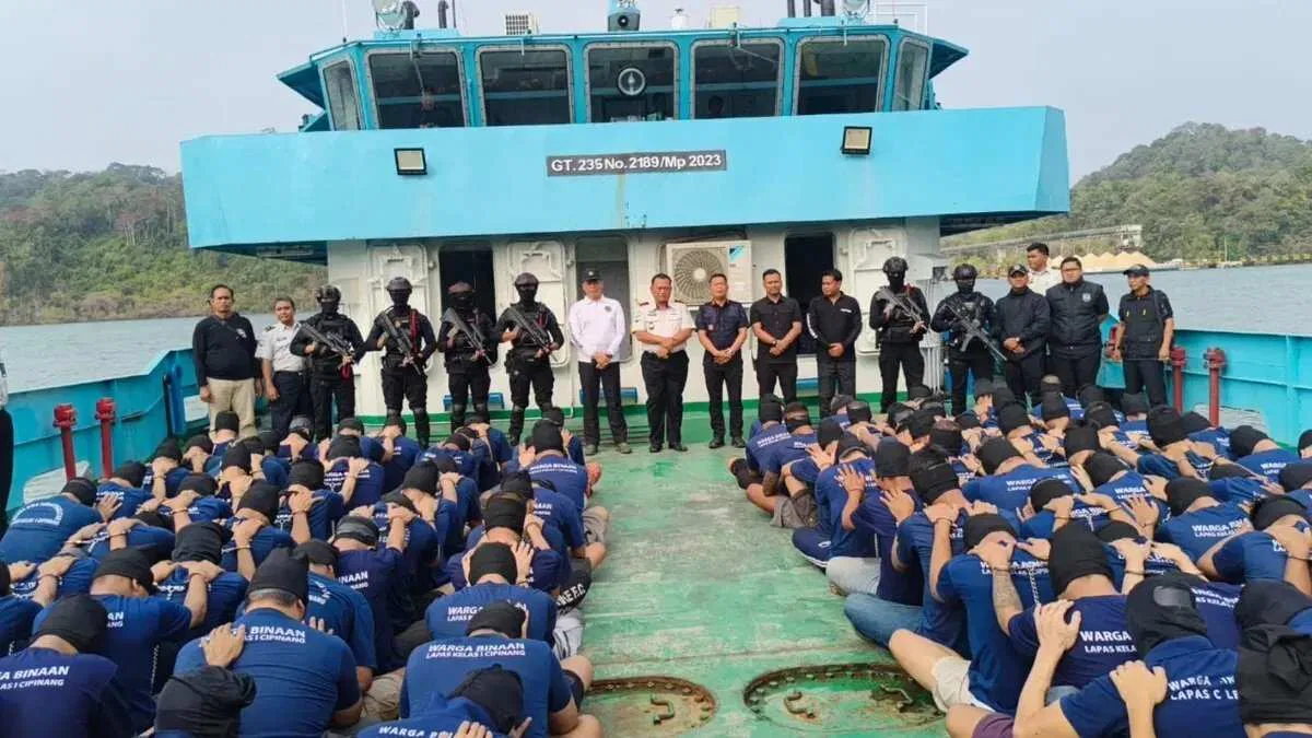 Pemindahan 123 Narapidana ke Nusakambangan: Proses dan Harapan Keamanan yang Lebih Baik