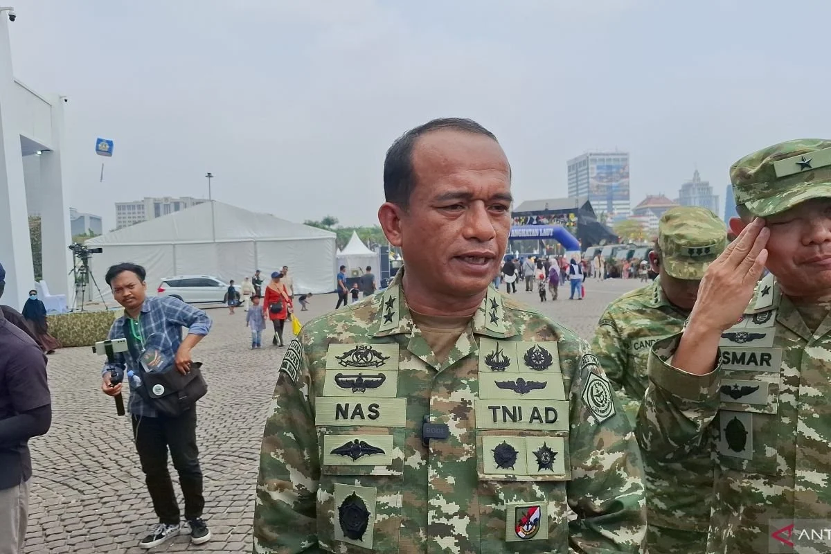 Peresmian Lima Kodam Baru oleh TNI dalam HUT ke-81