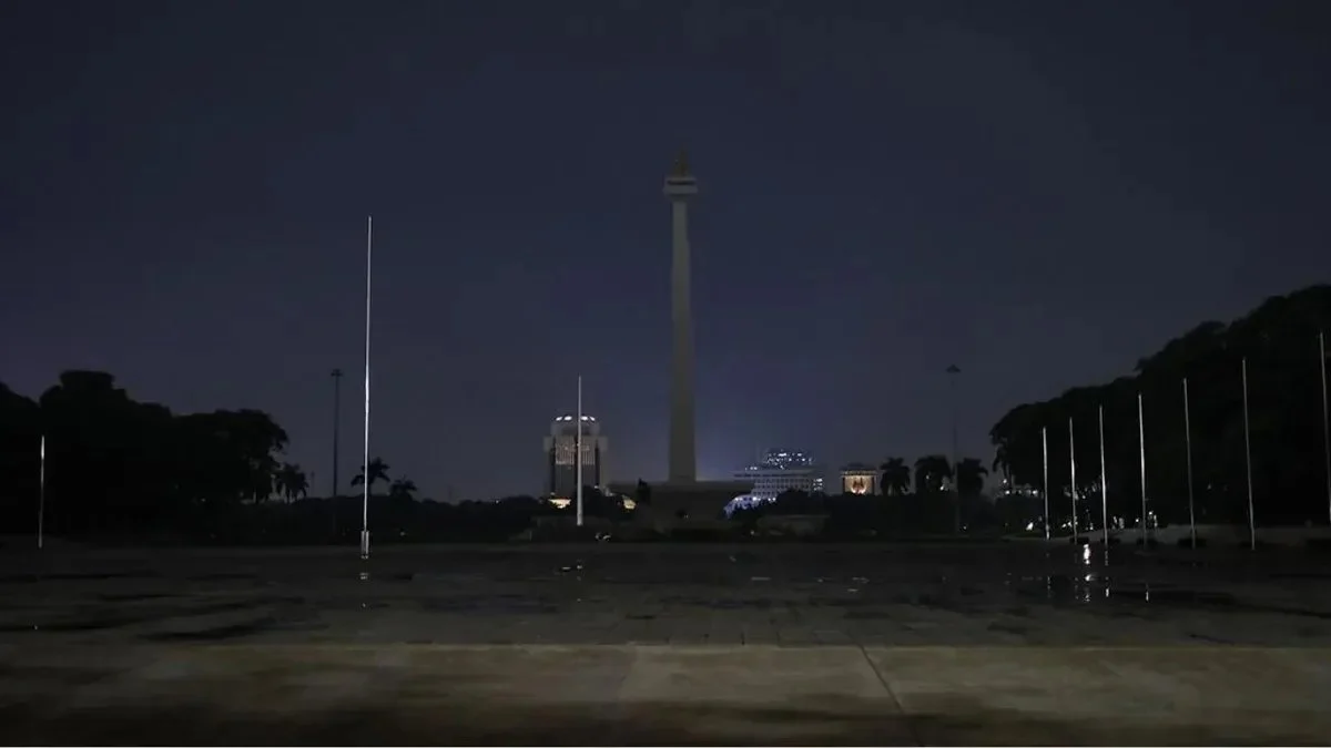 Pemadaman Lampu 60 Menit di Jakarta Hemat 92,79 MWh Saat Hari Ozon Sedunia