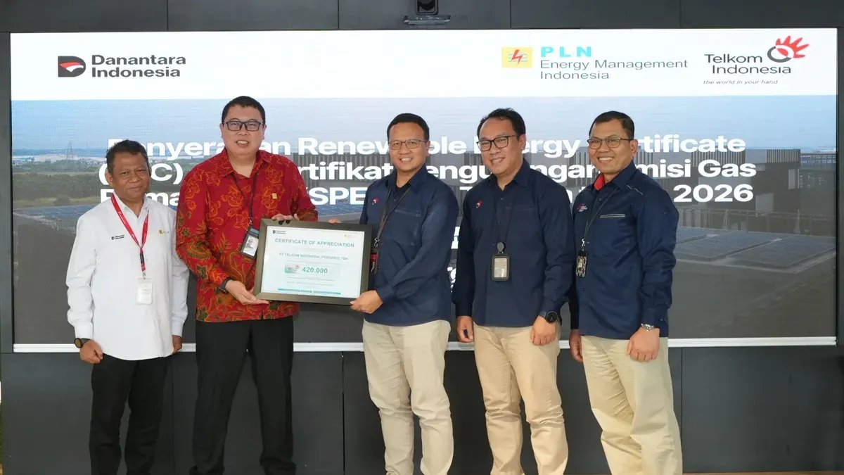 Telkom Indonesia Raih Status Net Zero Emisi di The Telkom Hub Telkom Indonesia Raih Status Net Zero Emisi di The Telkom Hub