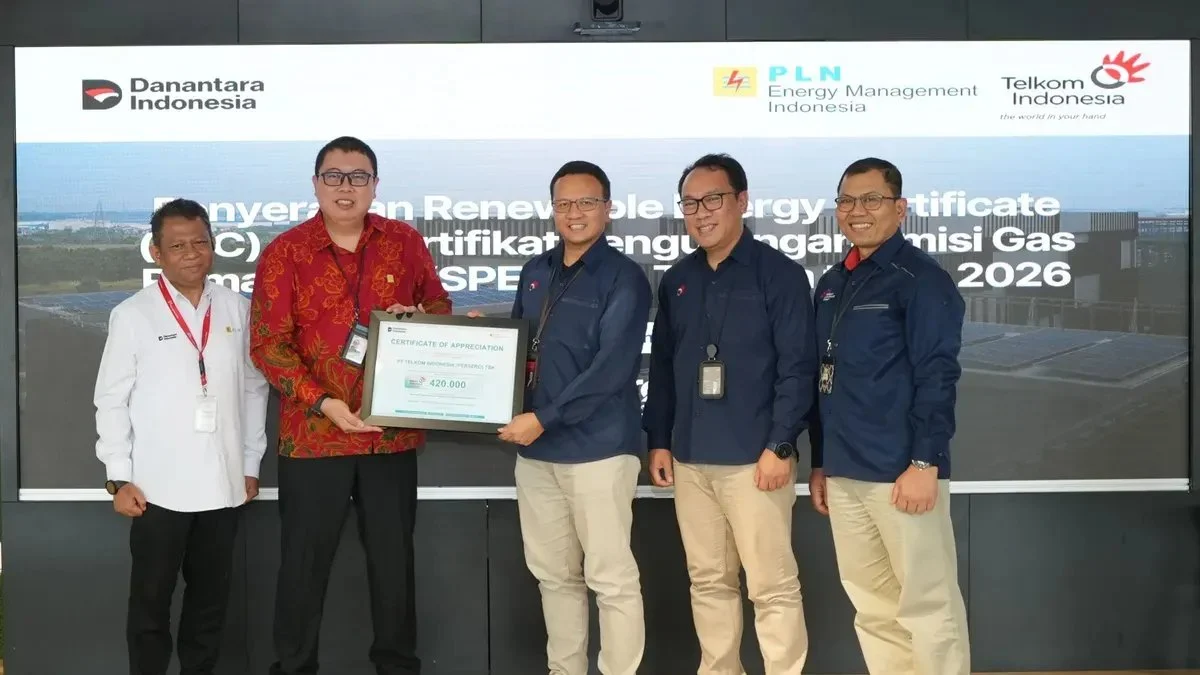 Telkom Indonesia Raih Status Net Zero Emisi di The Telkom Hub