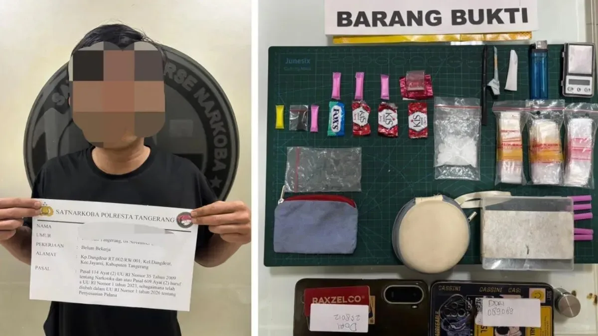 Penangkapan Pengedar Sabu di Jayanti: Polisi Amankan Belasan Gram Narkoba
