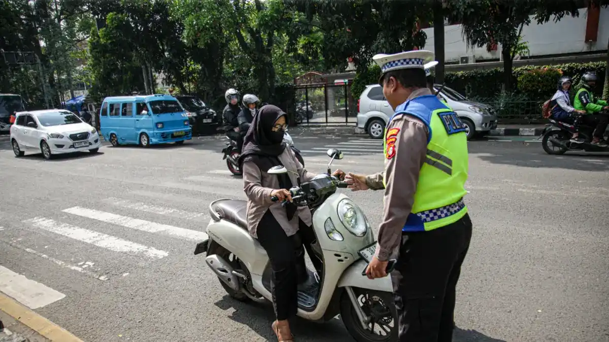 Penegakan Tilang di Surabaya