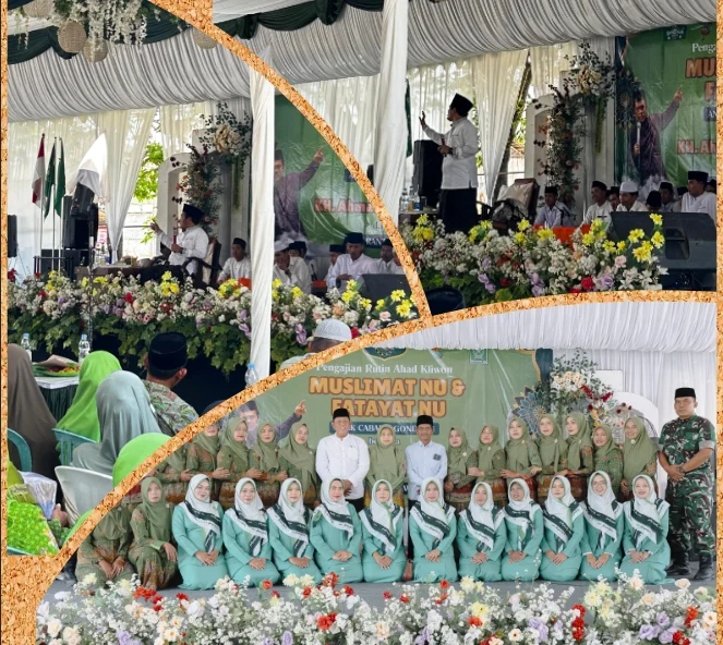 Pengajian Rutin Ahad Kliwon Muslimat dan Fatayat NU Ranting Tawing Jadi Wadah Perkuat Ukhuwah dan Literasi Bermedia