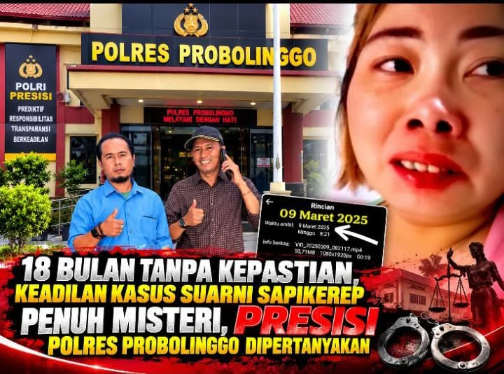 18 Bulan Kasus Ibu Suarni Tak Jelas, LP2D Tagih Kepastian Polres Probolinggo