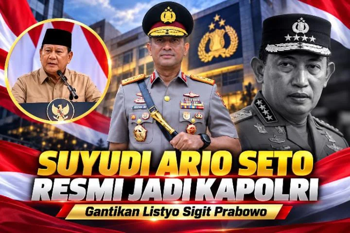 Tongkat Komando Polri Berganti, DPR Sahkan Suyudi Ario Seto sebagai Kapolri