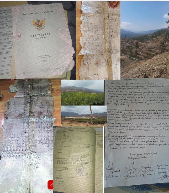 Bukti Notulen, Antar Warga Desa Sumara Jaya, Dan Kades Sumara Jaya Serta PT. BMM, Guna Tindak Lanjuti 300 SHM Ke BPN Morut.