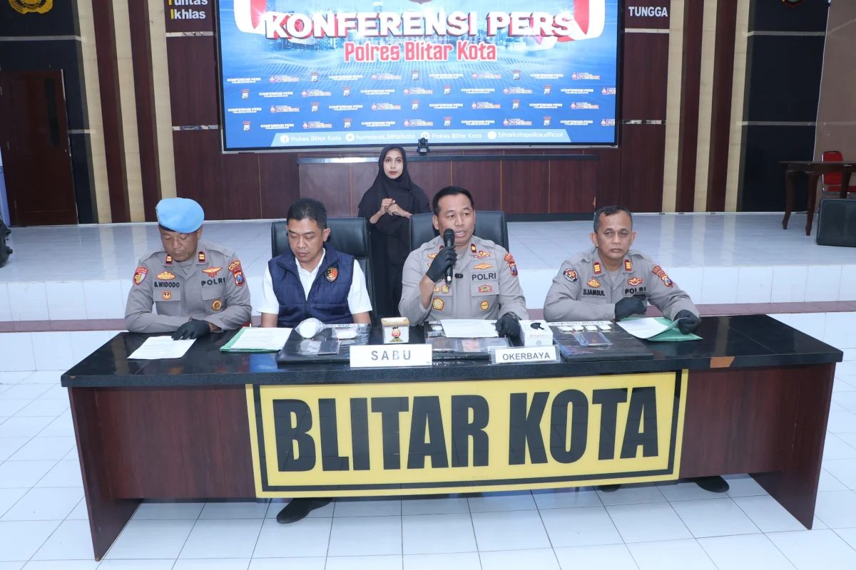 Wujudkan ‘Zero Narkoba’, Polres Blitar Kota Ungkap Sejumlah Kasus Narkotika dan Amankan Tersangka Pengedar