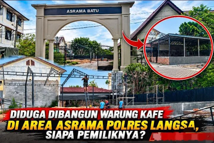 Diduga Jadi Lokasi Usaha Kafe, Pembangunan di Asrama Polres Langsa Tuai Sorotan