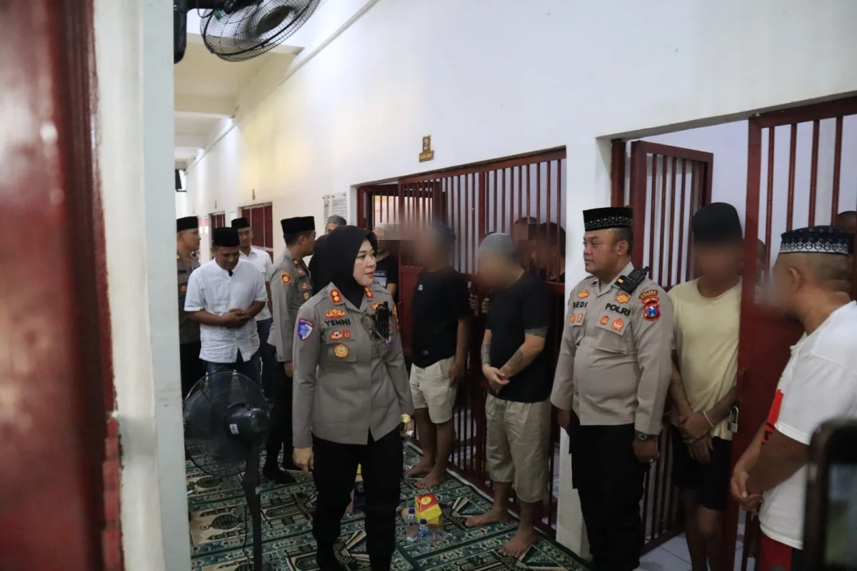 Polres Bojonegoro Gelar Khataman Al-Qur’an, Rajut Tobat di Balik Jeruji