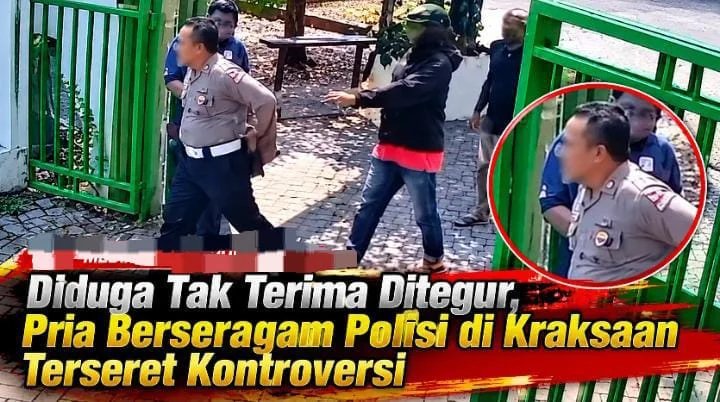 Heboh! Video Perselisihan Pria Berseragam Polisi dan Warga di Kraksaan Jadi Sorotan