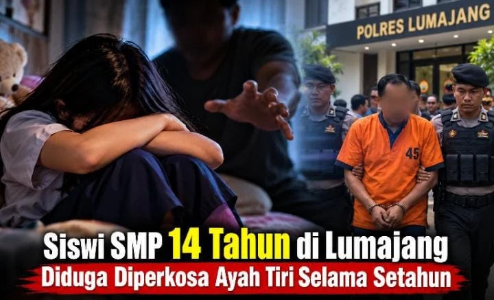 Setahun Memendam Ketakutan, Siswi SMP di Lumajang Bongkar Dugaan Kejahatan Ayah Tiri