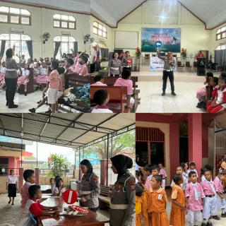 Ditlantas Polda PBD Edukasi Keselamatan Berlalu Lintas Sejak Dini melalui Program Polantas Goes to School