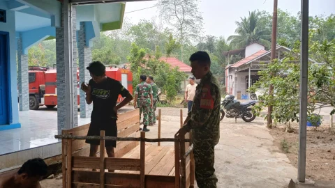 Jalin Komunikasi dan Serap Informasi, Babinsa Perkuat Kemanunggalan TNI-Rakyat
