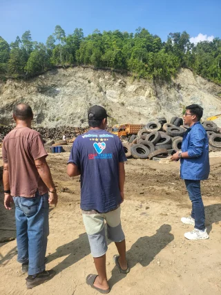 PT. SMM Bekerja Sama Dengan Pabrik dan Kontraktor Keluarkan Limbah Ban: Tokoh Pemuda Bungku Beri Apresiasi, Cegah Pencemaran Lingkungan