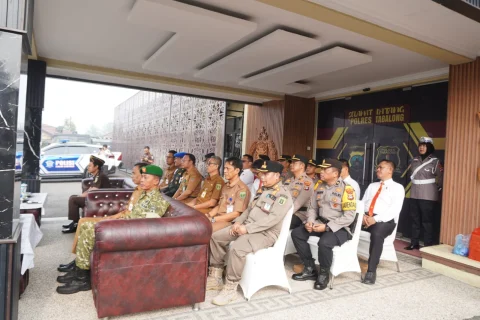 Pasiops Kodim 1008/Tabalong Hadiri Apel Gelar Pasukan Operasi Patuh 2026