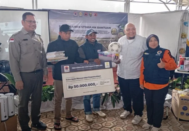 Lewat Pendampingan Sosial dan Lingkungan, Pasca Bencana 2024, BNPB Bangkitkan Kampung Haji dan Gunung Batu