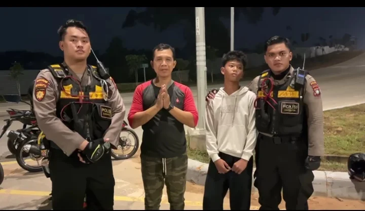 PATROLI PERINTIS DITSAMAPTA POLDA KEPRI CEGAH BALAP LIAR, CIPTAKAN RUANG PUBLIK AMAN