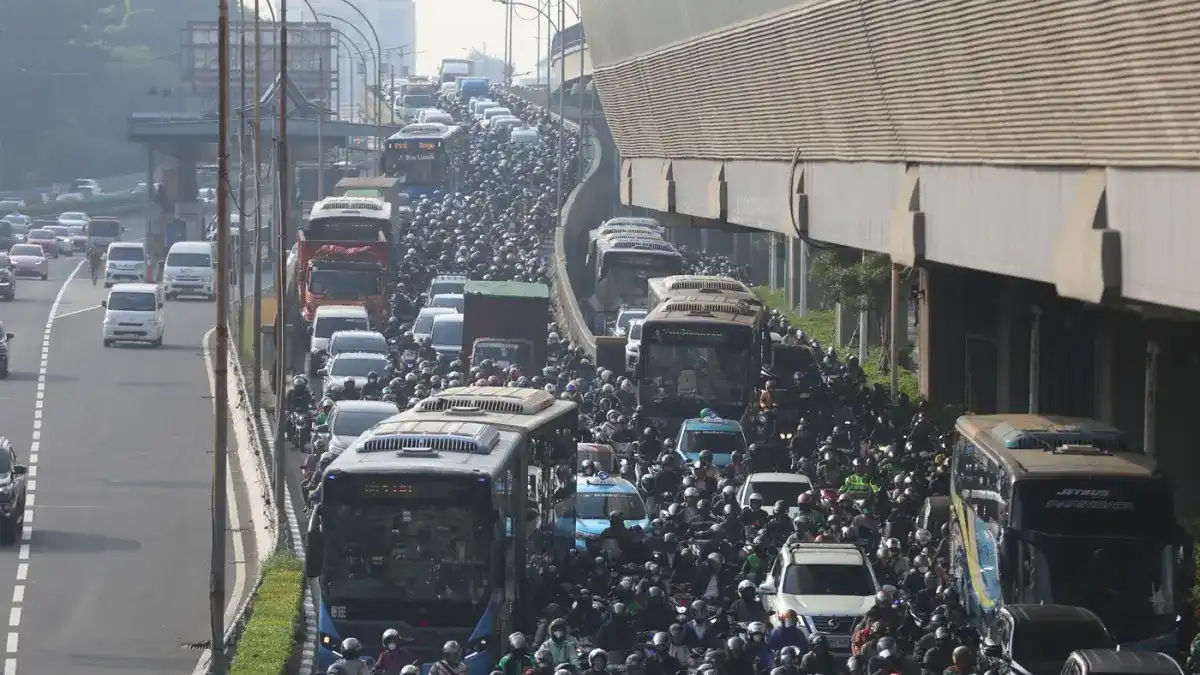 Kemacetan Lalu Lintas Jakarta: 50 Ruas Jalan Teridentifikasi