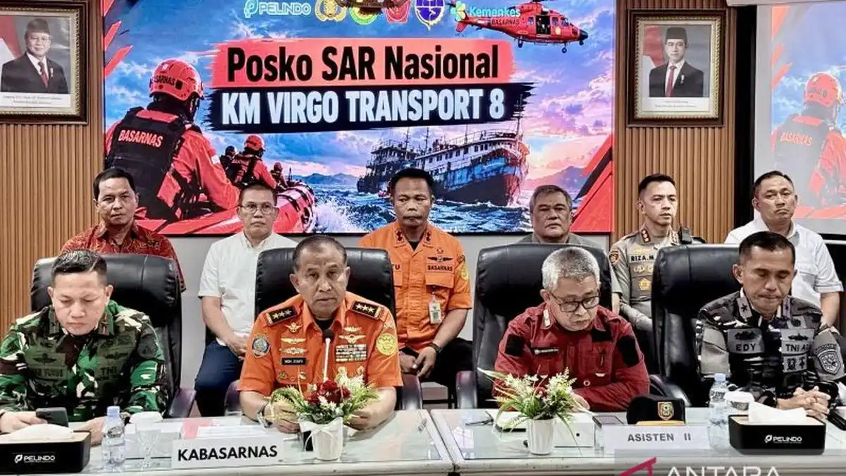 Hari ke-21 Operasi SAR KM Virgo Transport 8, Pencarian 55 Korban Memasuki Tahap Baru