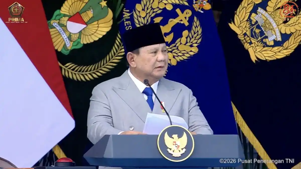 Prabowo Resmikan 204 Satuan Baru TNI, Enam Kodam Turut Dibentuk