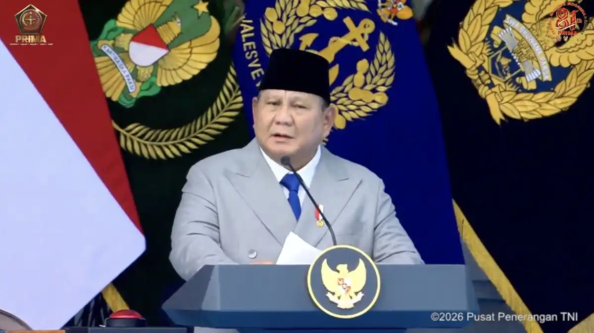 Prabowo Tekankan TNI sebagai Tentara Rakyat dalam HUT ke-81