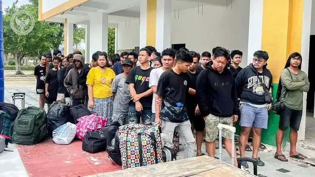 550 WNI Ditahan di Kamboja Usai Operasi Penipuan dan Judi Daring