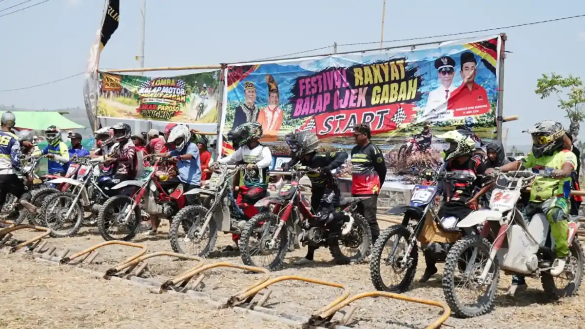 Festival Balap Ojek Gabah Sumbawa Ditargetkan Naik ke Tingkat Kabupaten