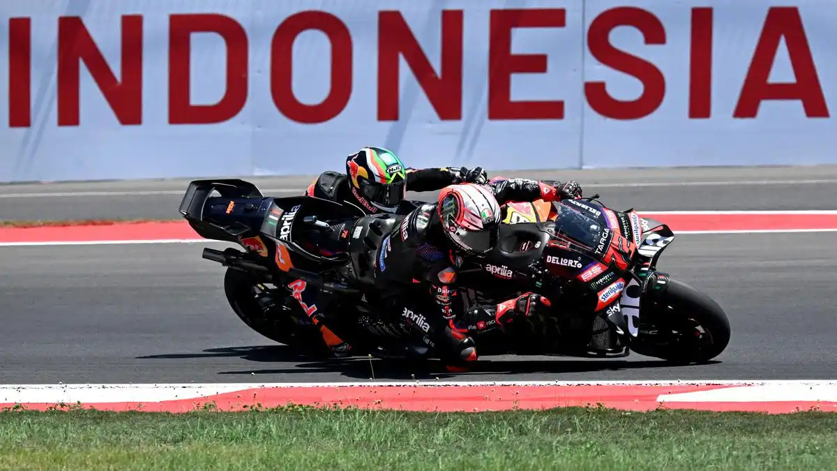 Marco Bezzecchi Menang di Mandalika, Aprilia Kuasai Empat Posisi Teratas MotoGP Indonesia 2026