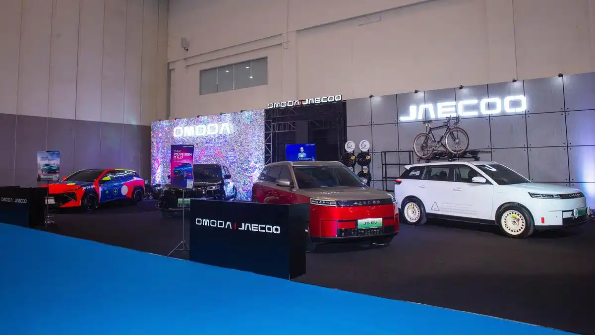 Jaecoo J5 EV Tampil Beda di IMX 2026, Hasil Karya Kreator Lokal