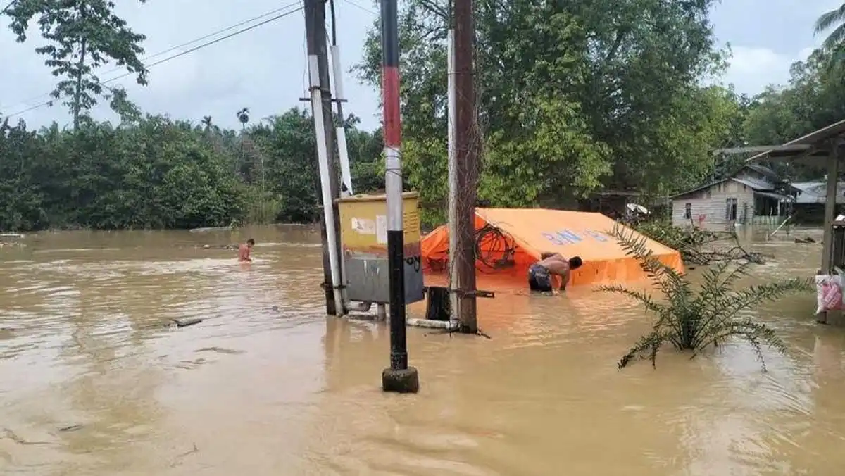 Enam Kecamatan di Aceh Tamiang Terendam, Ratusan Warga Mengungsi