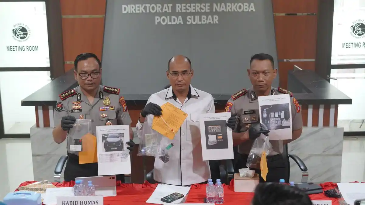 Tiga Tersangka Kasus Sabu di Sulawesi Barat, Polisi Diduga Memfasilitasi Pembelian