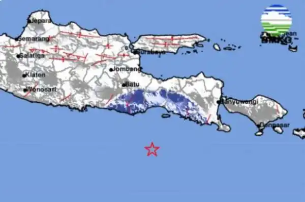 Gempa Magnitudo 4,6 Berpusat di Laut Guncang Lumajang, Getaran Terasa di Tiga Wilayah