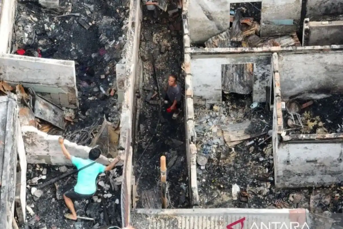 Penanganan Pengungsi Kebakaran di Kramat Berpusat pada Pemenuhan Kebutuhan Dasar