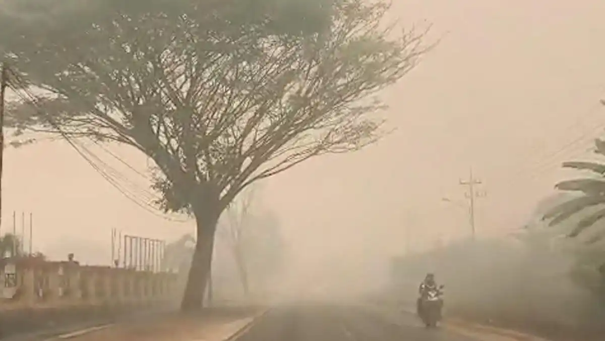 Kabut Karhutla Ganggu Petani di Musi Rawas Selama Berhari-hari