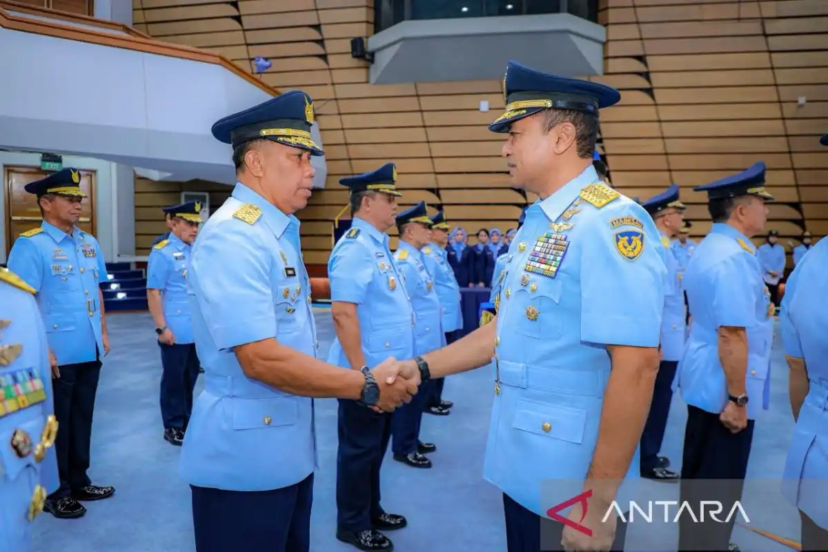 KSAU Pimpin Serah Terima 11 Jabatan Strategis di Lingkungan TNI AU