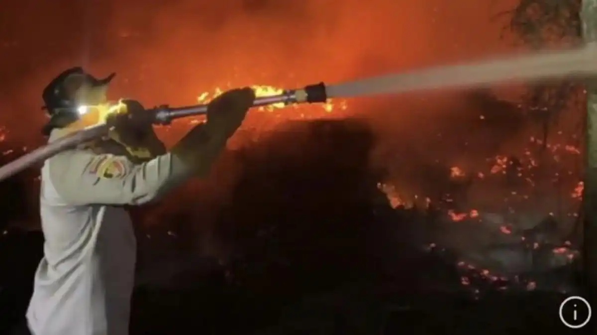 Pemadaman Karhutla Gambut di Kandan Masih Berlangsung, Lahan Warga dan Eks Perusahaan Terbakar