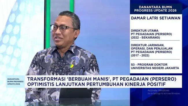 Laba Pegadaian Melonjak pada Semester I-2026, Bisnis Emas Jadi Fokus Pengembangan