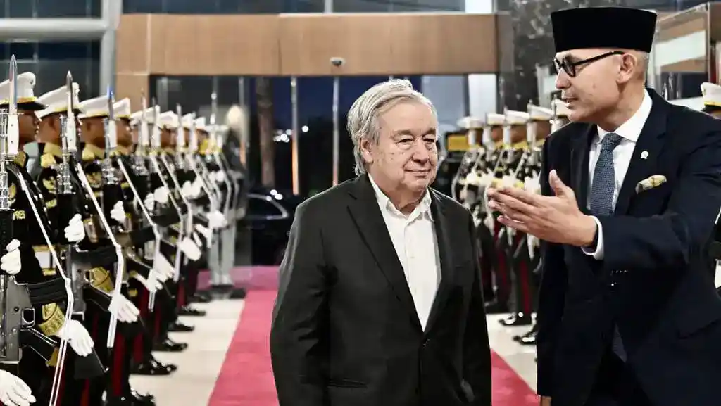 António Guterres Tiba di Indonesia, Agendakan Pertemuan dengan Prabowo