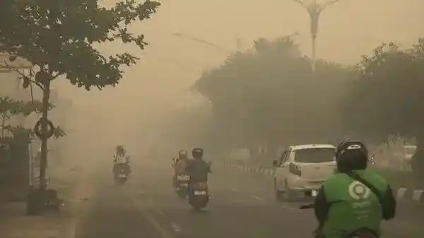 Kabut Asap Karhutla Membayangi Palangka Raya, Kasus ISPA Bertambah