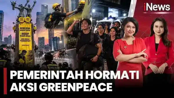 Respons Pemerintah dan Pemulangan Enam Aktivis Greenpeace Usai Aksi di Bundaran HI