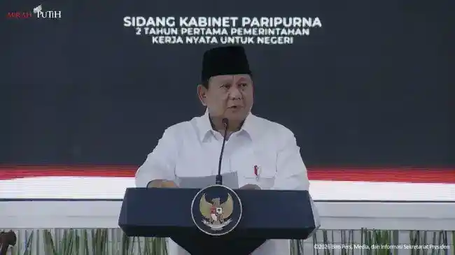 Prabowo Paparkan Tekanan Global dan Tantangan Bencana bagi Indonesia