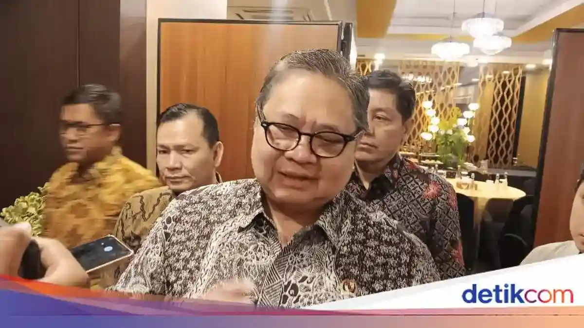 Airlangga Sebut Dampak Pernyataan MSCI Hanya Riak di Pasar Saham